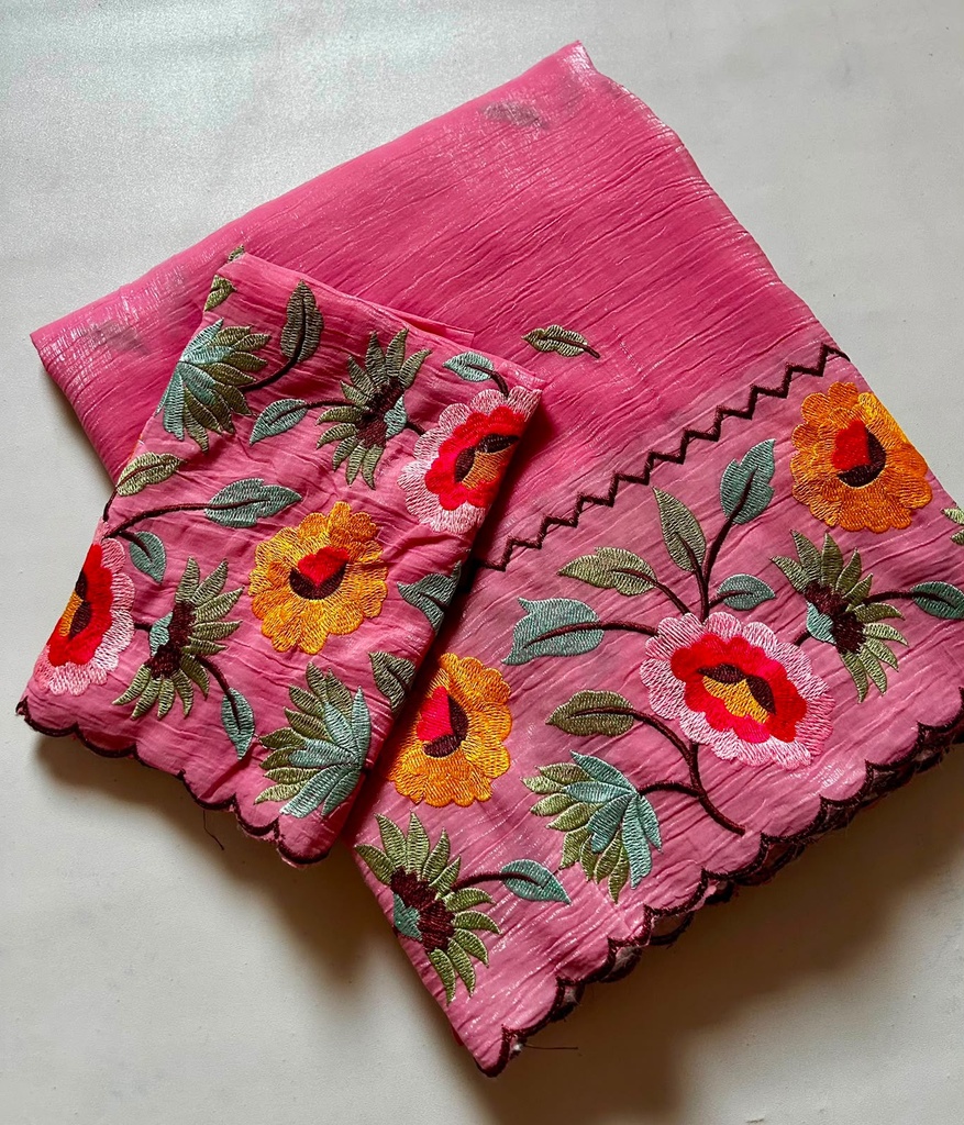 cocktail sarees elegant and beautiful tissue organza designer sarees